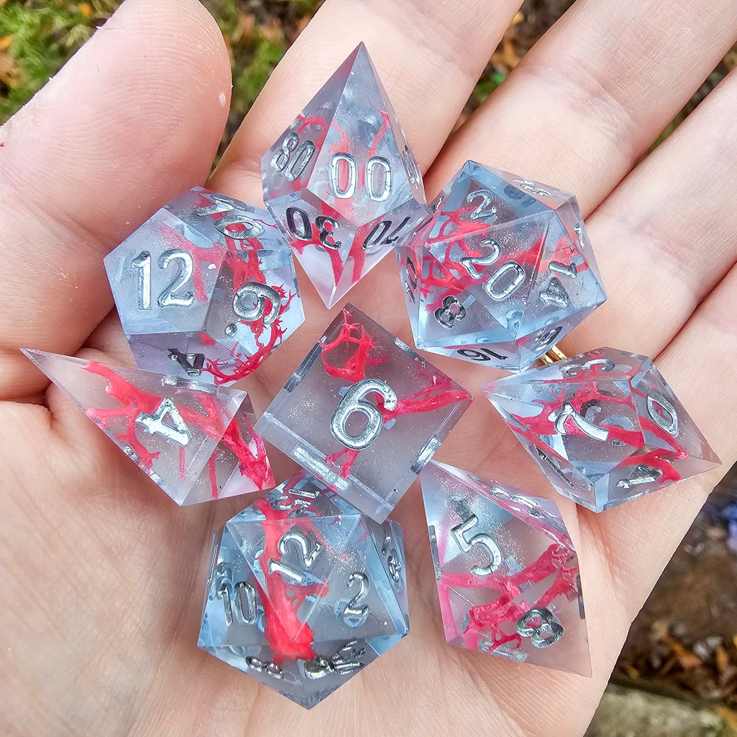 My Last Braincell 8 piece dice set