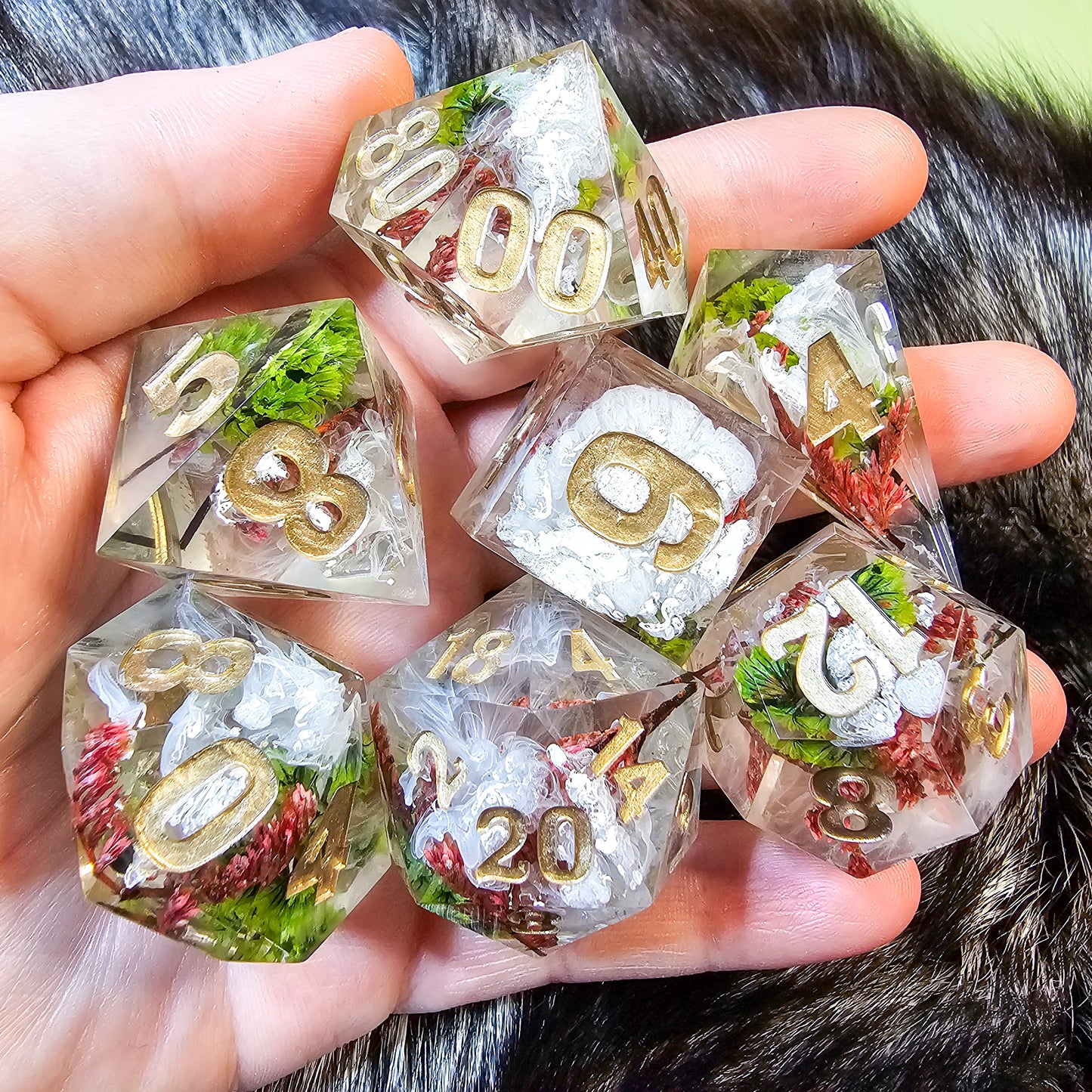 Court of Glamour high visibility dice set