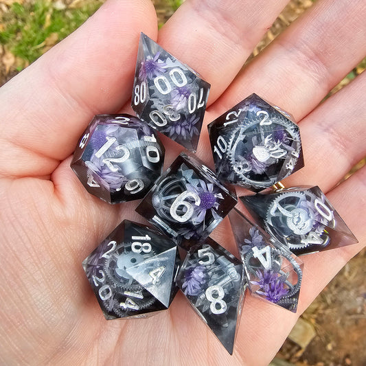 Warforged 8 piece dice set