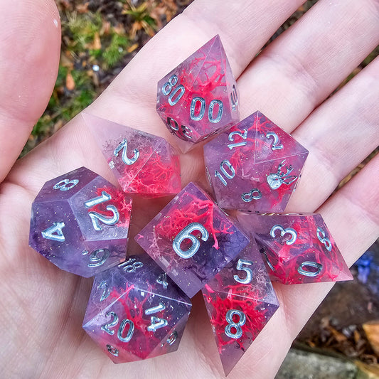 Underdark 8 piece dice set