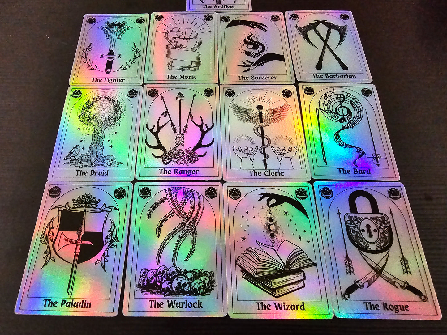 Class Tarot Card Sticker