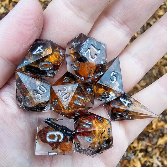 Infernal Engine 8 piece dice set