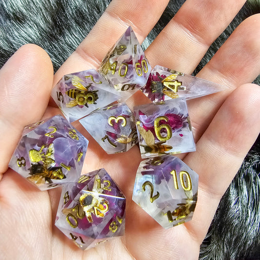 Euridice 8 piece dice set