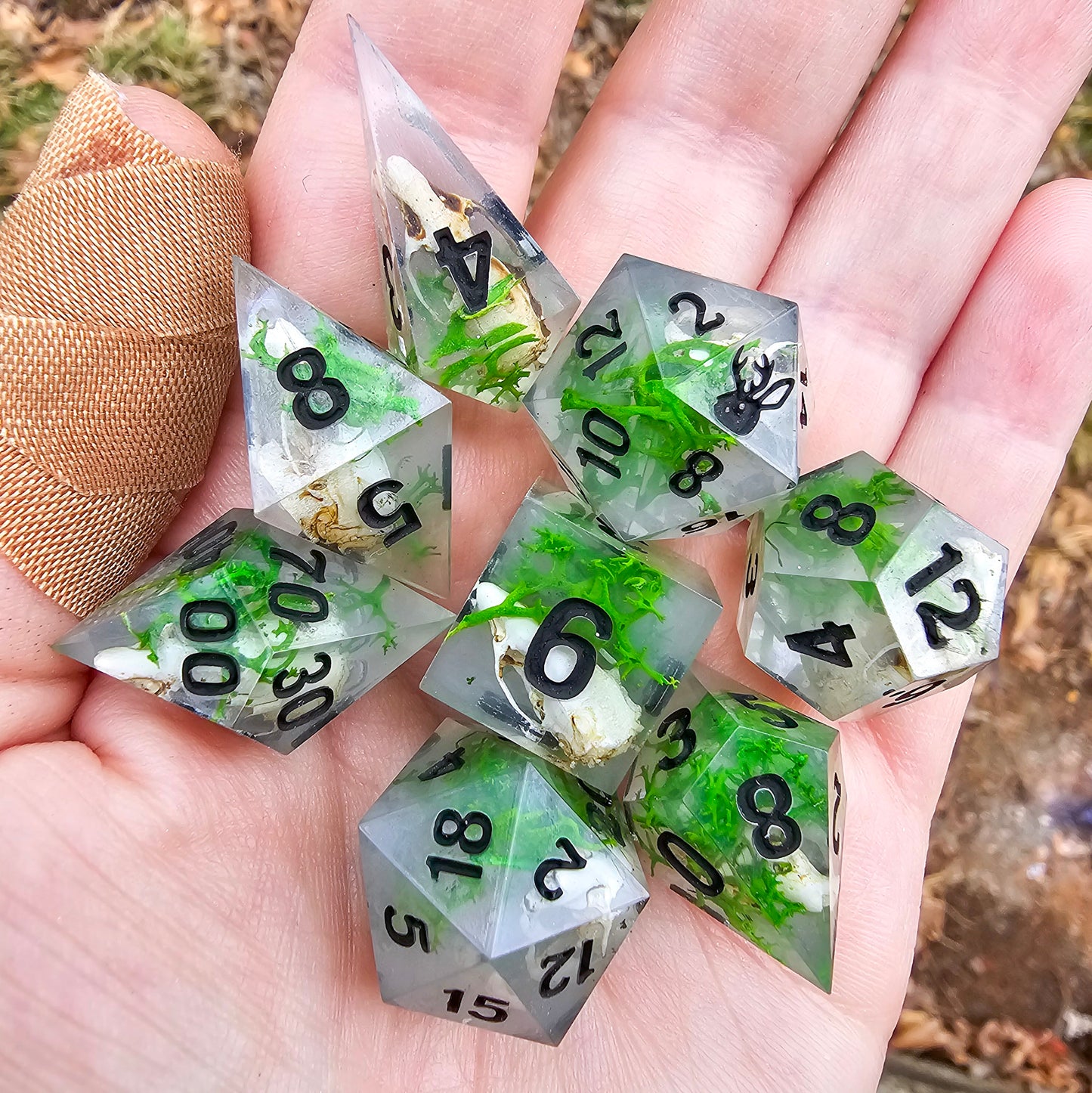 Alpha Rats Nest 8 piece dice set