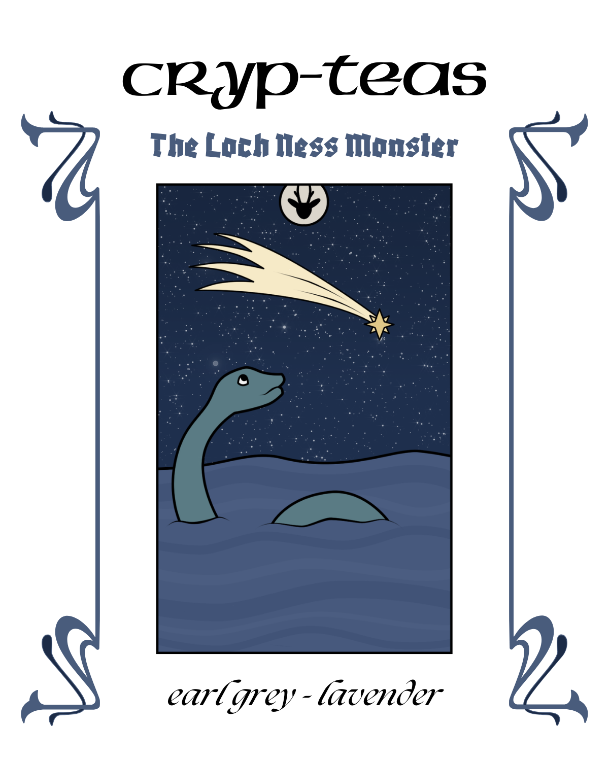 Cryp-teas: The Loch Ness Monster blend