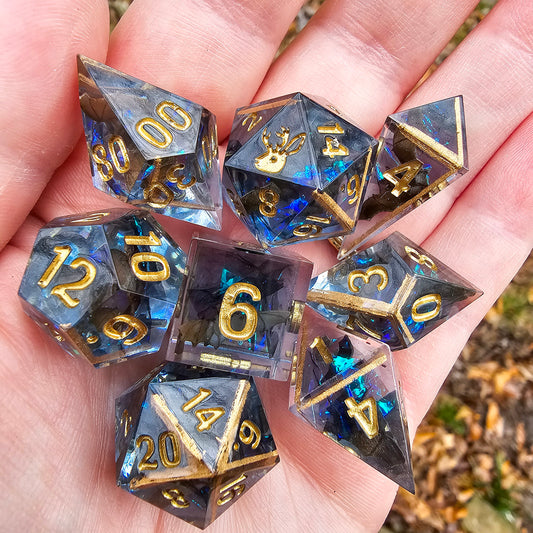 It's freaking bats 8 piece dice set