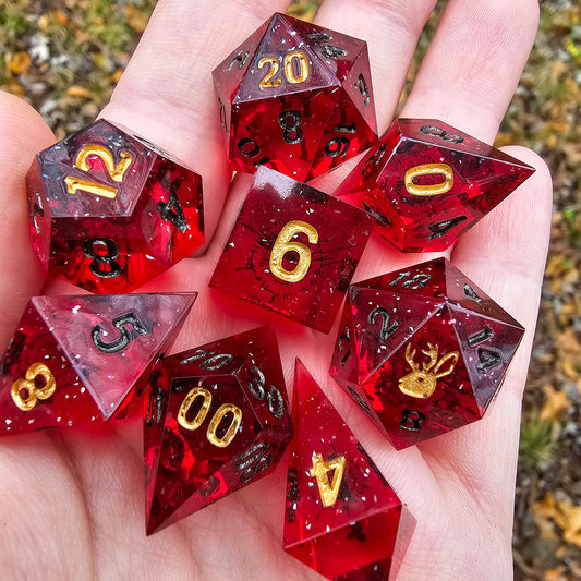 Into the Feywild 8 piece dice set