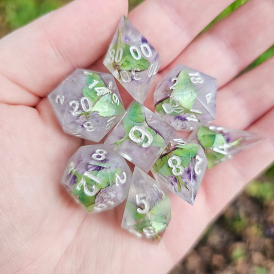 Court of Dusk 8 piece dice set
