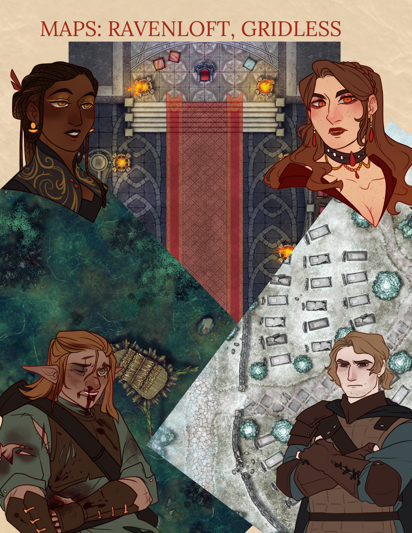 Assault on Ravenloft: A Mini Campaign for 5e