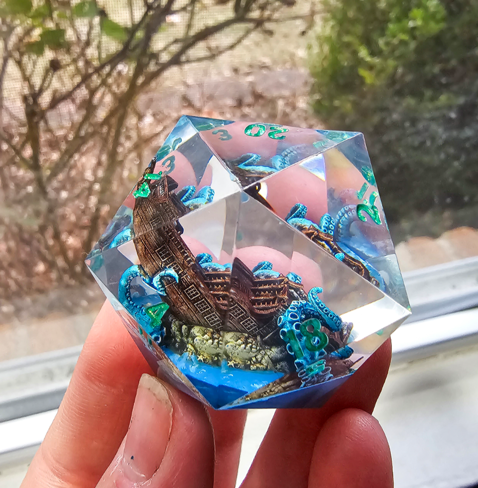 Sunken Ship 40mm Diorama Chonk