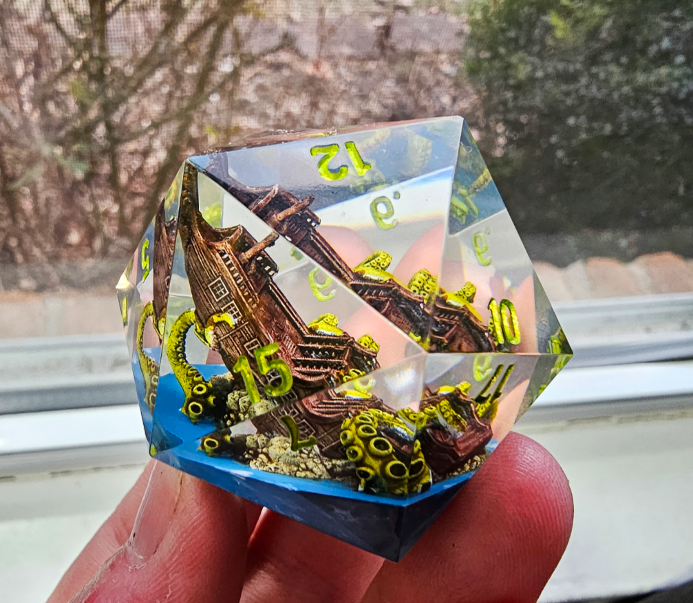 Sunken Ship 40mm Diorama Chonk